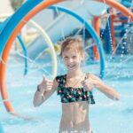 child plays in the pool in the water park 2023 11 27 04 52 09 utc