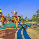 ground red outdoor child complex colorful